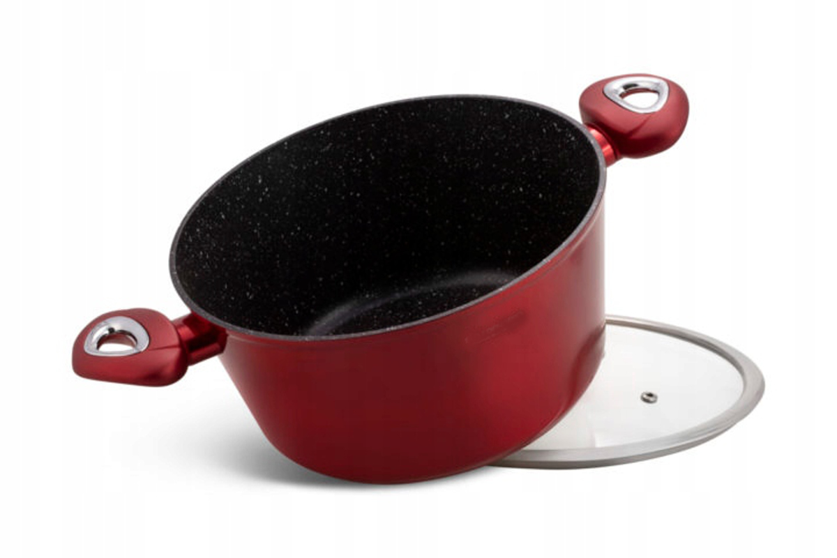 Komplet garnków granitowych Garnki Ceramiczne granitowe garnek indukcyjny Marka Edenberg