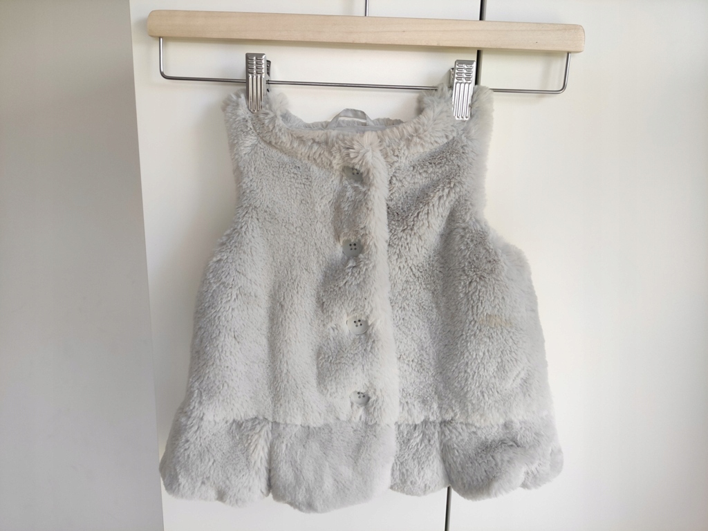 gymboree CIEPŁA KAMIZELKA MIŚ 98