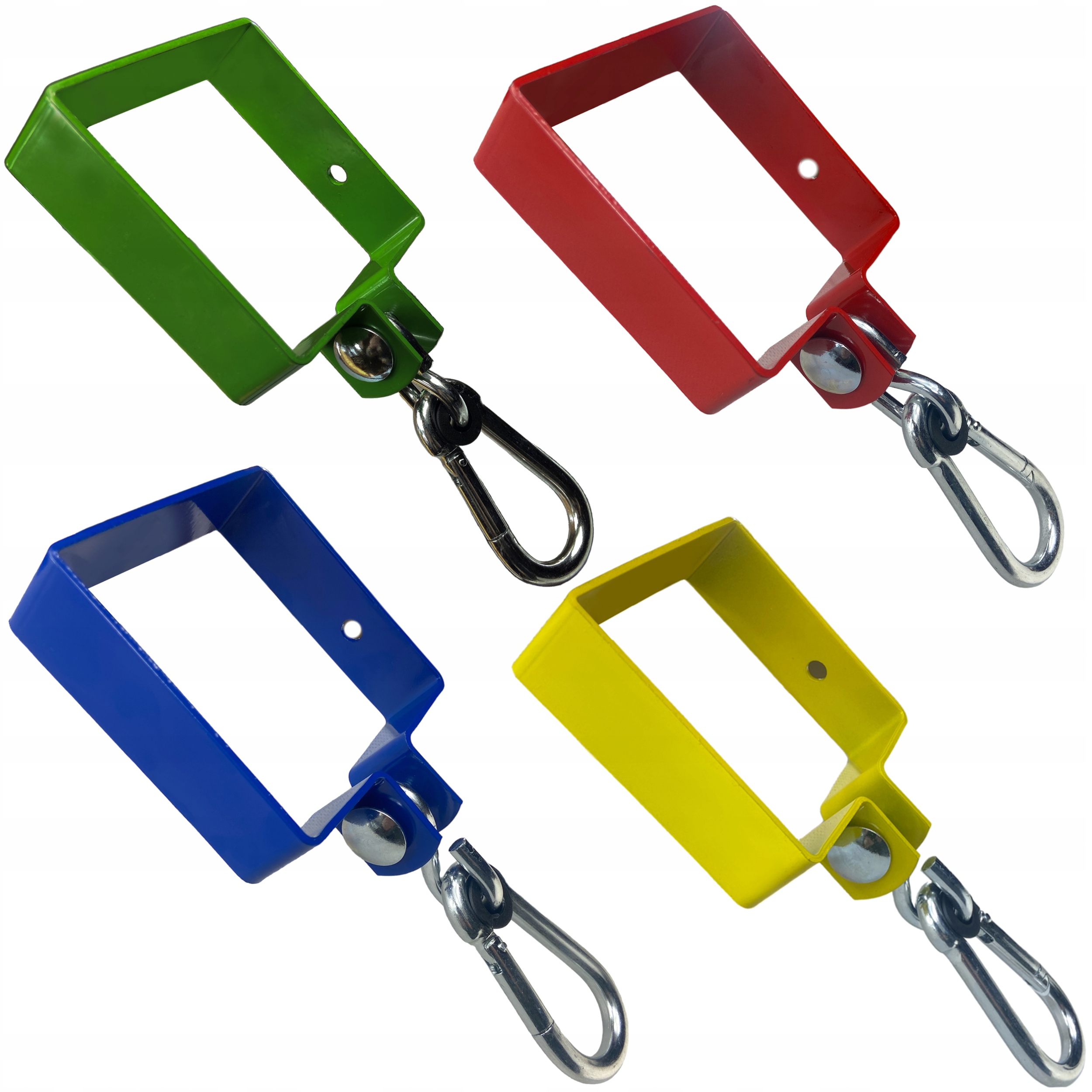 Mocowanie do huśtawki obejma hak huśtawkowy 100x100 niebieska Rodzaj mocowanie