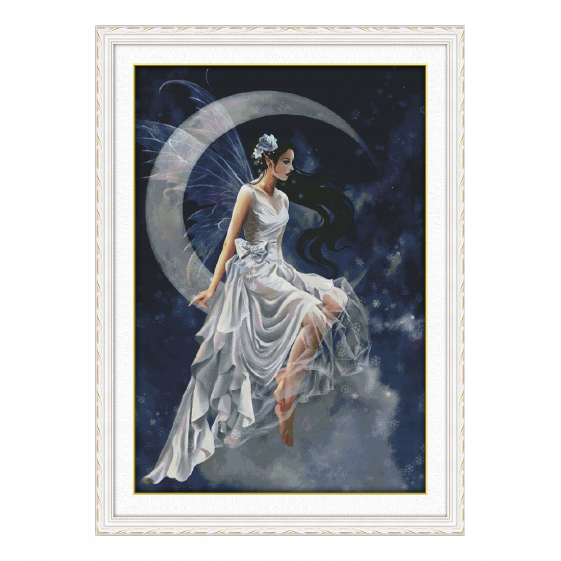 Křížková výšivka počítaná sada (kanva, mulina)