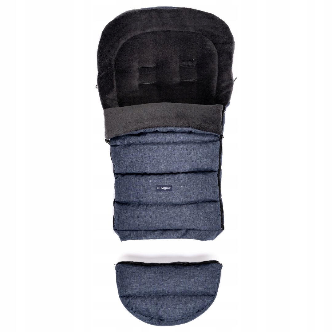 iGROW 2.0 ZAFFIRO Plusz ŚPIWOREK do wózka sanek Granat - regulowany Długość 106 cm