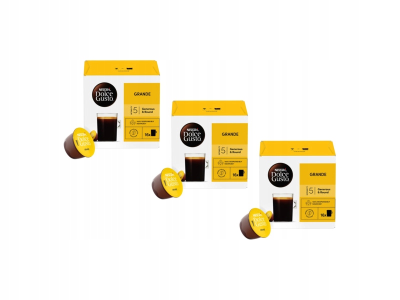Kapsułki Nescafe Dolce Gusto Grande 3x 16szt
