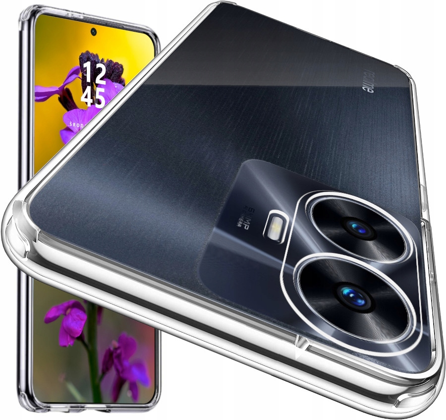 

Etui do Realme C55 Przeźroczyste Clear Case