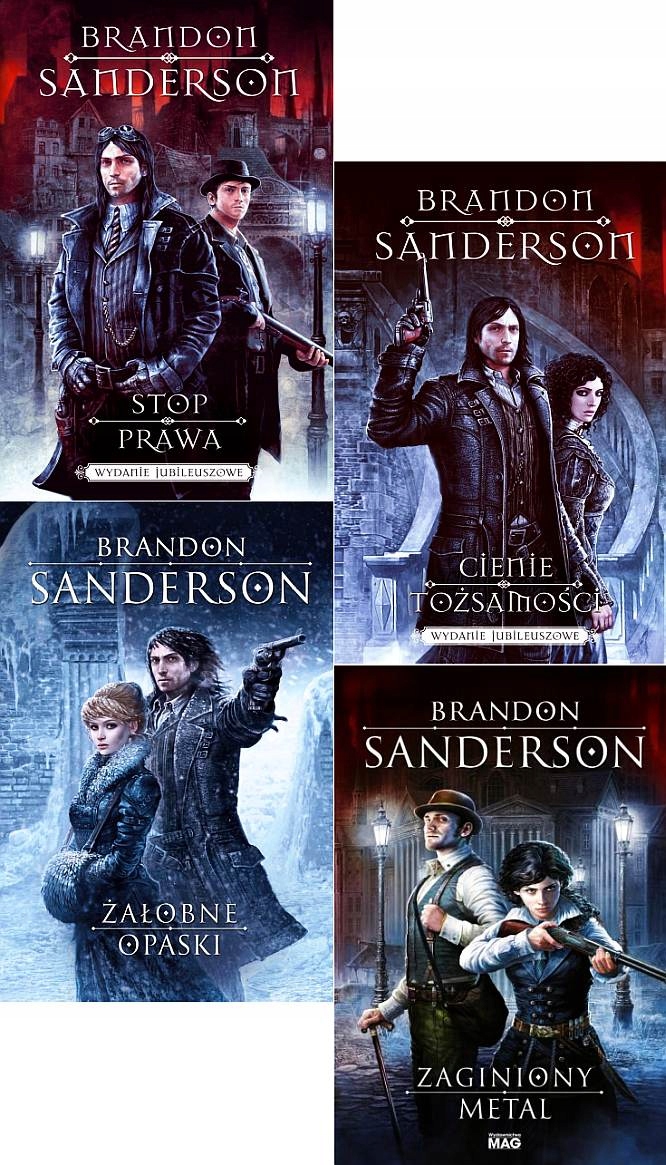 SANDERSON pakiet 4x WAX WAYNE Ostatnie Imperium cd (12921539079