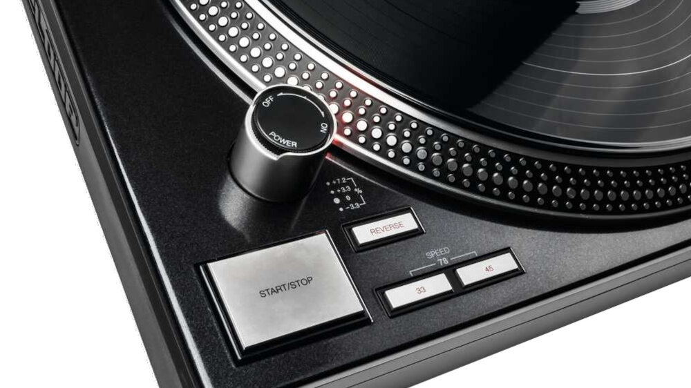 Gramofon RELOOP RP-7000 MK2 Czarny Prędkość obrotowa (obr./min) 33 1/3