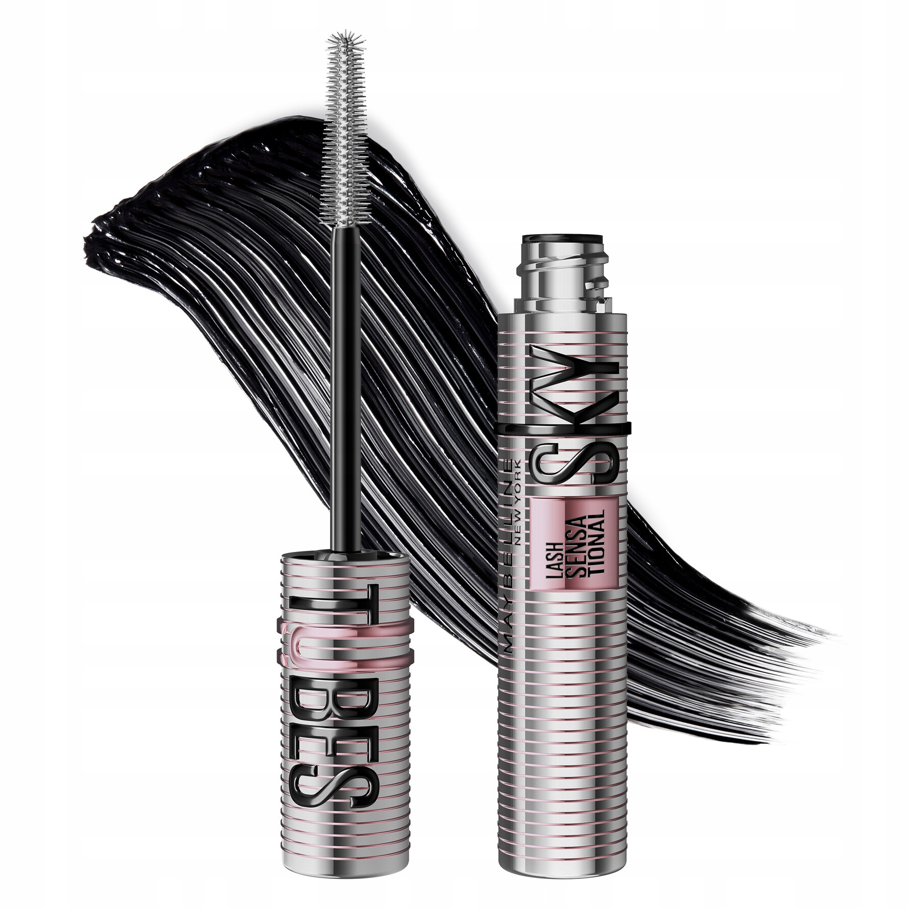 Řasenka na řasy Maybelline Cils Sensational Sky Tubes 801 Very Black