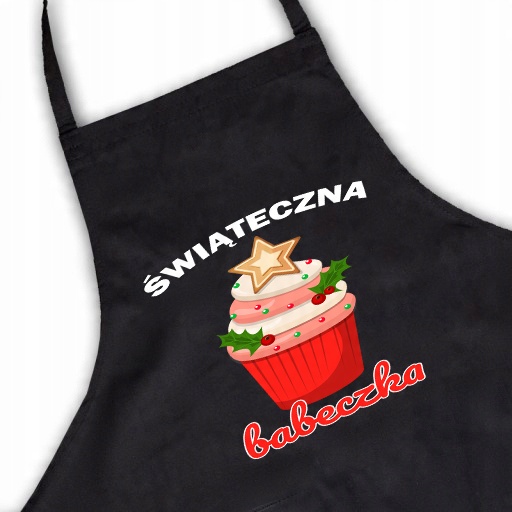 

Fartuch Kuchenny Świąteczna Babeczka Wz