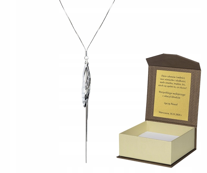 Stříbrný Řetízek Náhrdelník Celebrity 925N43