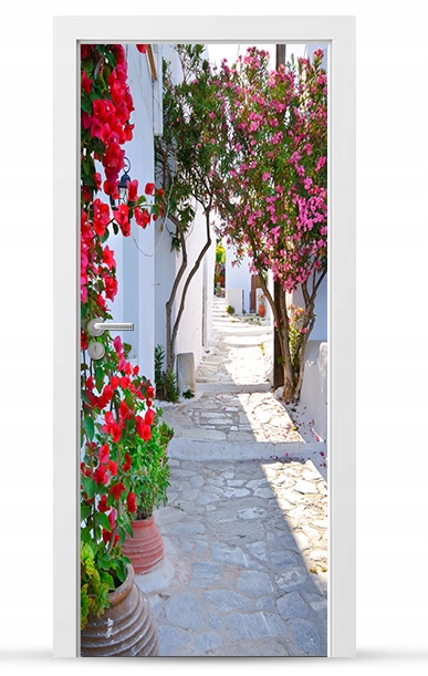 Okleina nálepka na vnější dveře Nábytková samolepicí Snadné Lepení