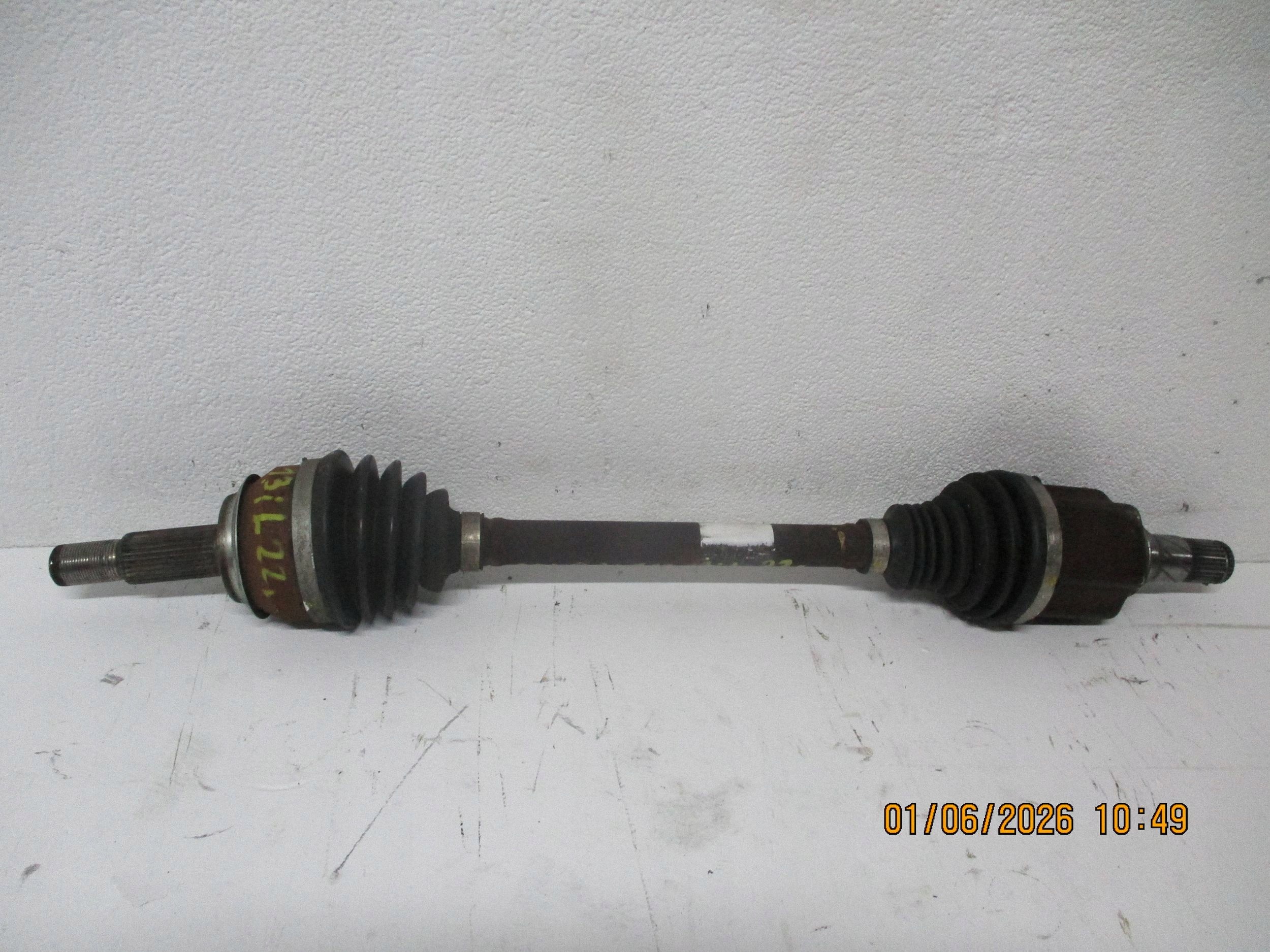 semi-axis front front left NISSAN QASHQAI J12 1.3i 10505215