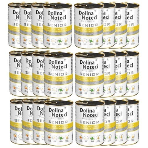 Levně Krmivo Pro Psa Dolina Noteci Senior Kuře 24X400G