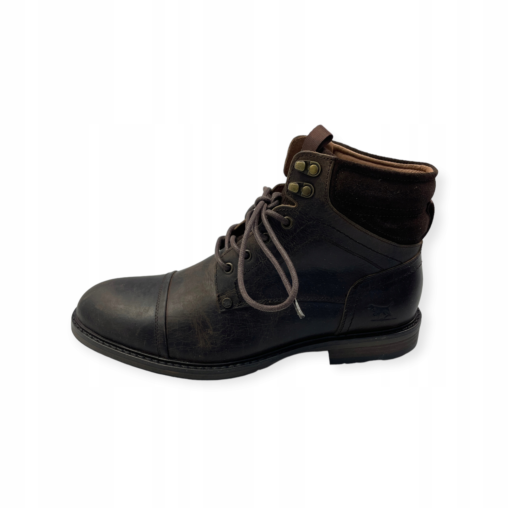 Pánské kožené šněrovací kotníkové boty Rodd & Gunn 41