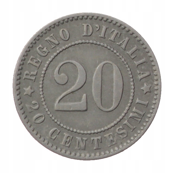 [M26149] Włochy 20 centesimi 1894