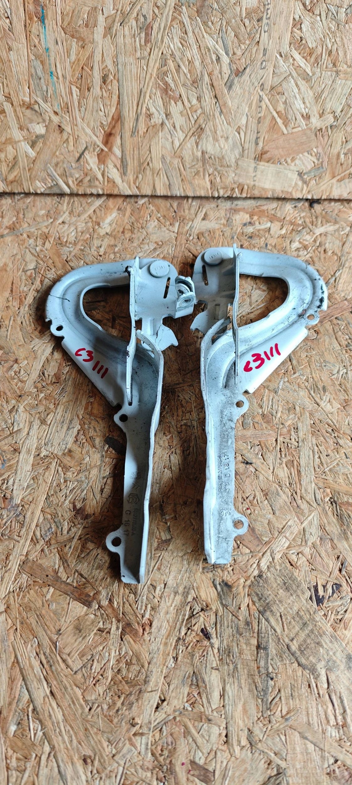 Cerniere cofano Komplet Citroen C3 9812778580