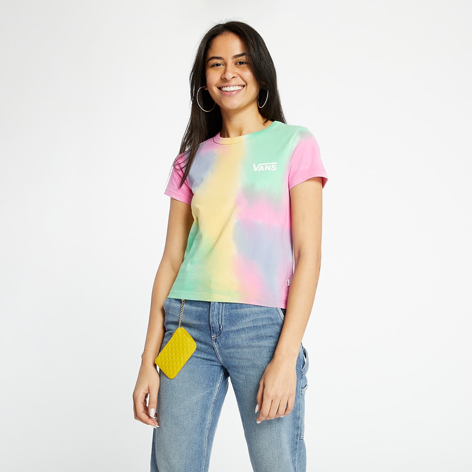 Dámské Tričko Vans Aura Baby Tee, Barevné Xs