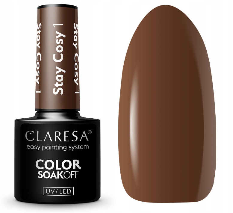 CLARESA LAKIER HYBRYDOWY UV/LED STAY COSY 1 - 5G