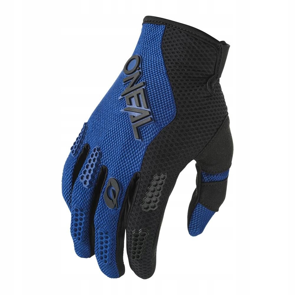 Rowerowe rękawiczki O'Neal Element Racewear niebieskie na Mtb Enduro M 21cm