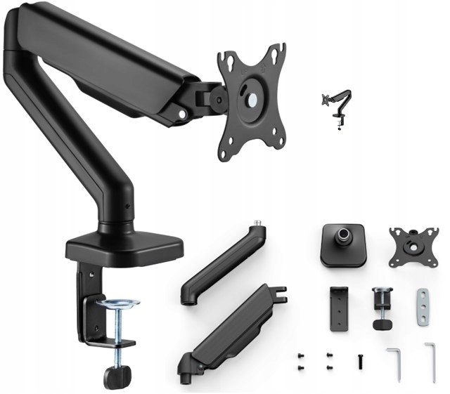 Nastavitelný držák a stojan na rameno monitoru k psacímu stolu pro monitor Aoc 27B2AM