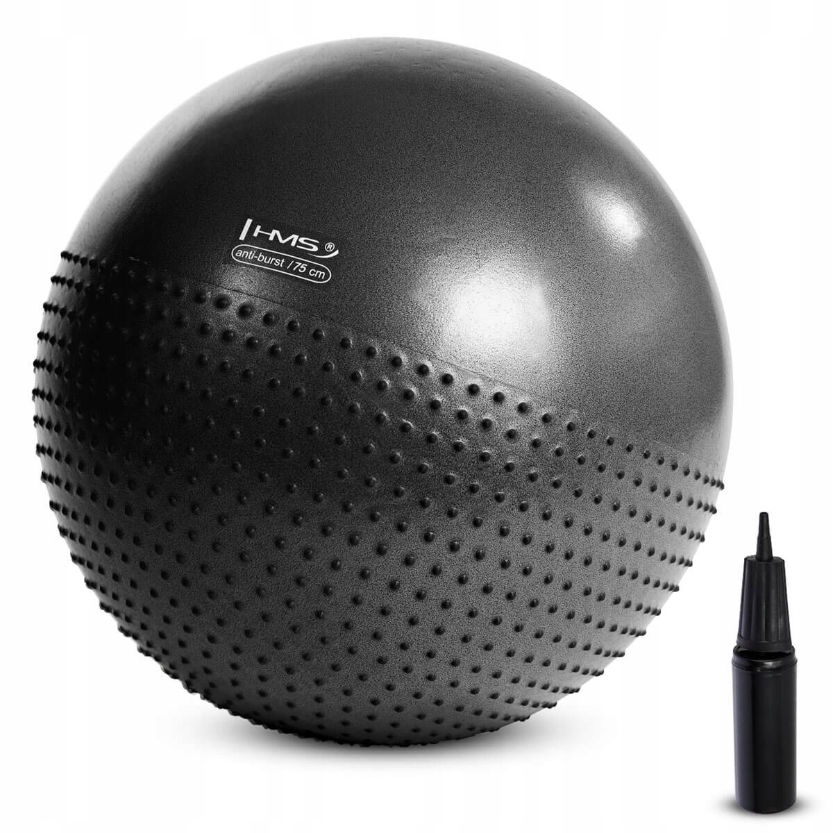 

Piłka Gimnastyczna Fitness Pilates Pompowana 75cm