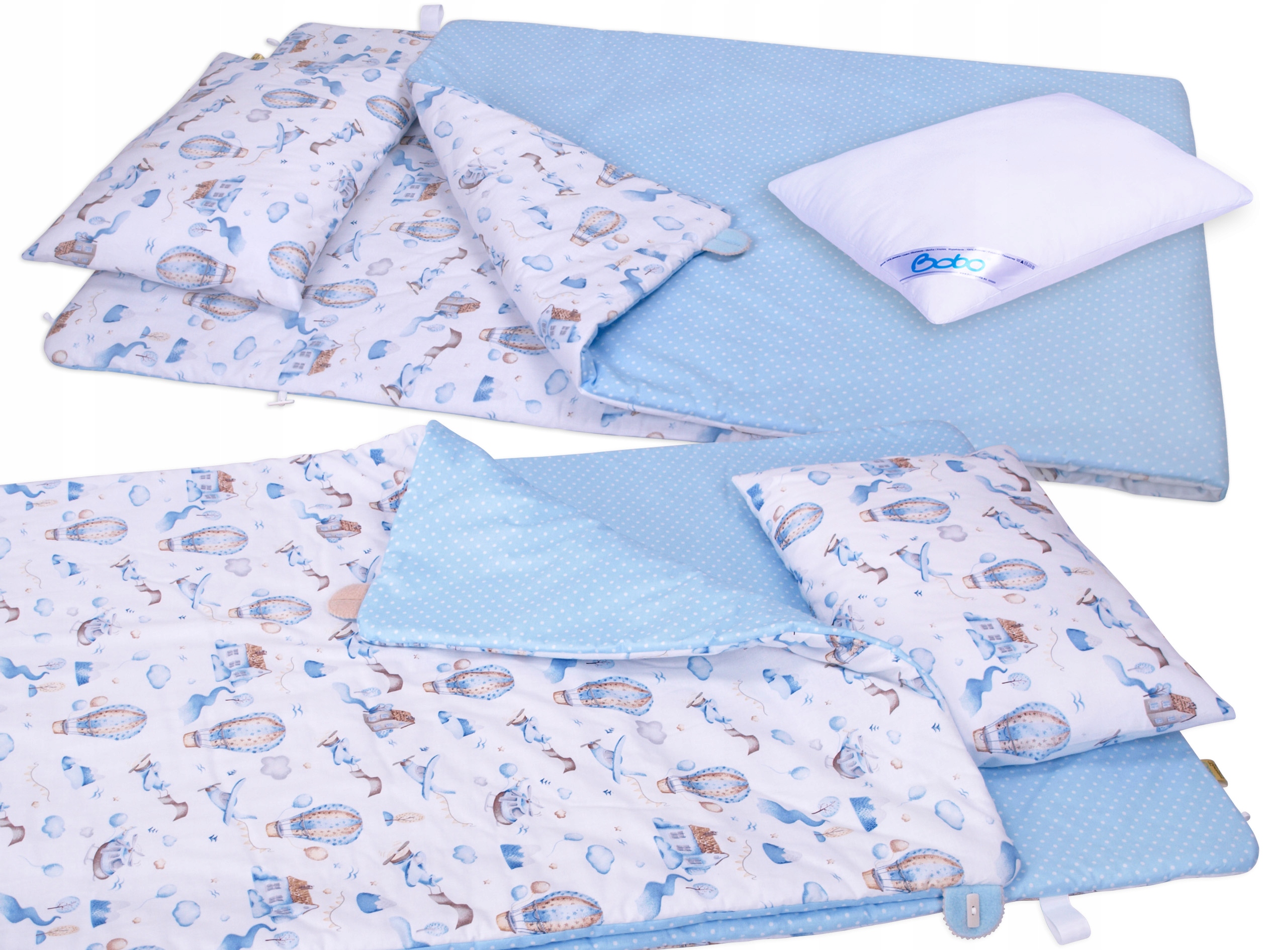 

Pościel do przedszkola Bobo 80x220 Lotniczy Piknik