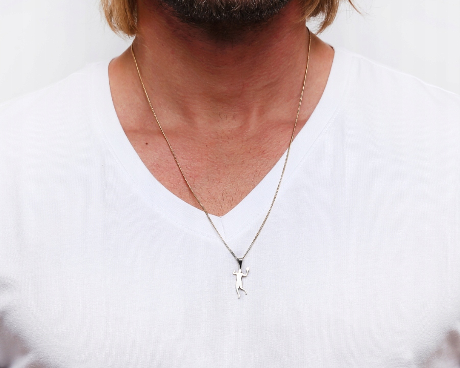 Srebrna zawieszka KOSZYKARZ KOSZYKÓWKA Pr.925 Marka Inna marka