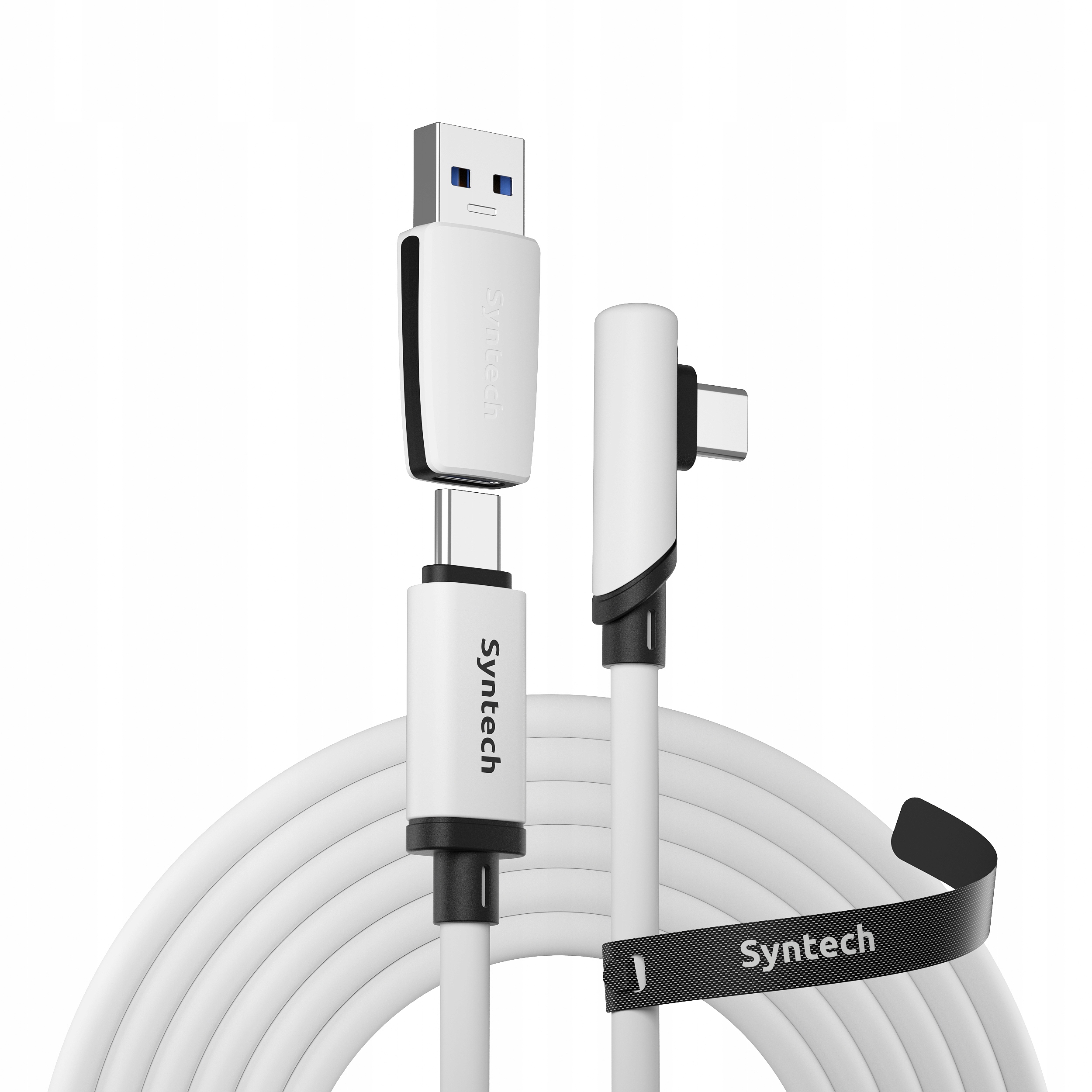 Kabel 2v1 na Usb-c Usb-a 5 m 5Gbps pro Oculus Meta Quest 3 2 Pro Pico 4