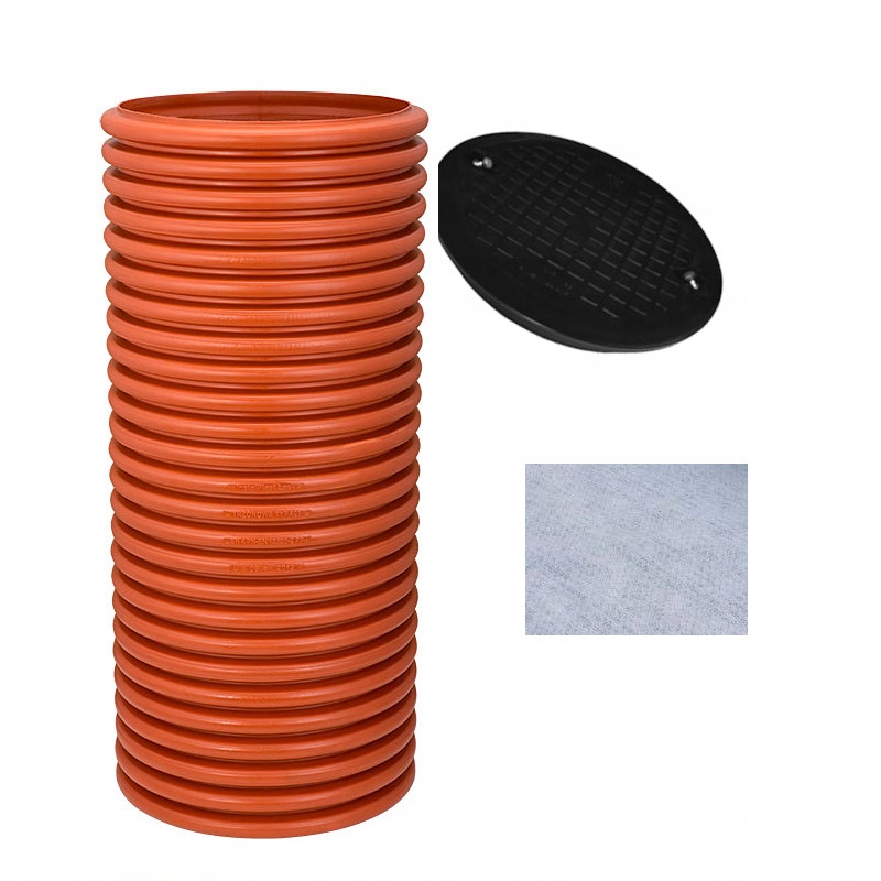 

Studnia 315 geowłóknina pokrywa 1m drenarska