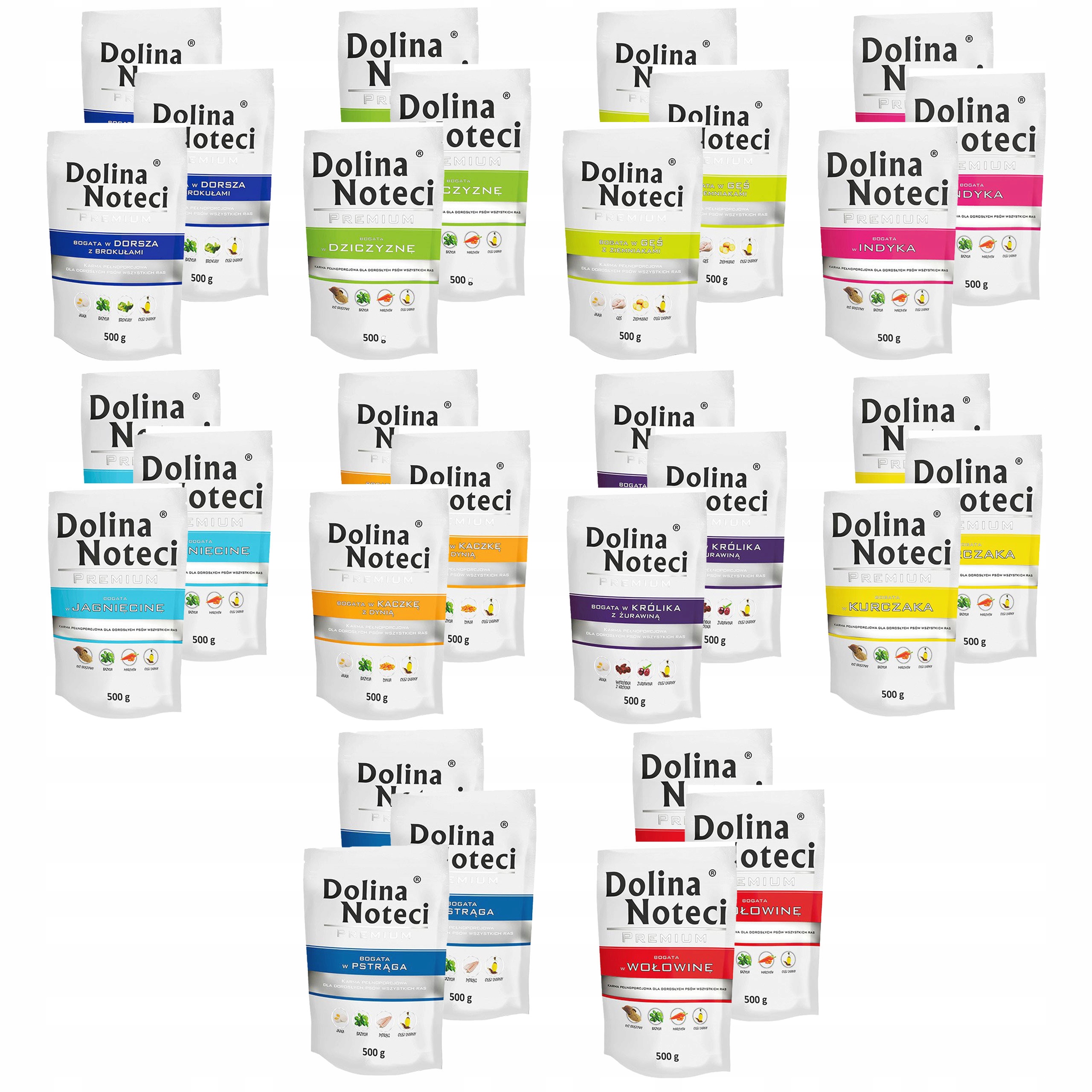 Levně Dolina Noteci Premium Sáček mix chutí 30 x 500 g