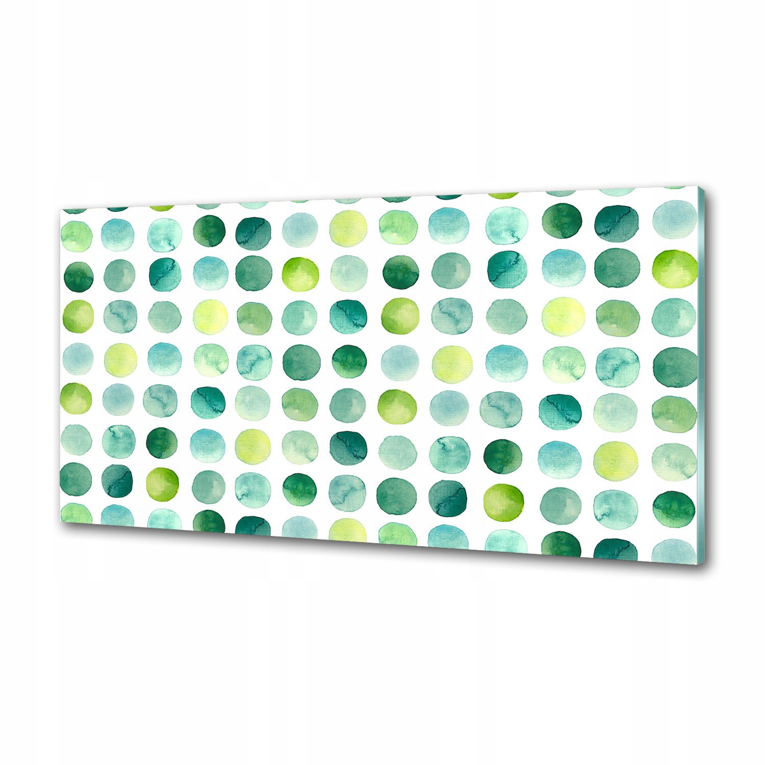 Panel do kuchyne Zelené bodky 120 x 60 cm Lepidlo