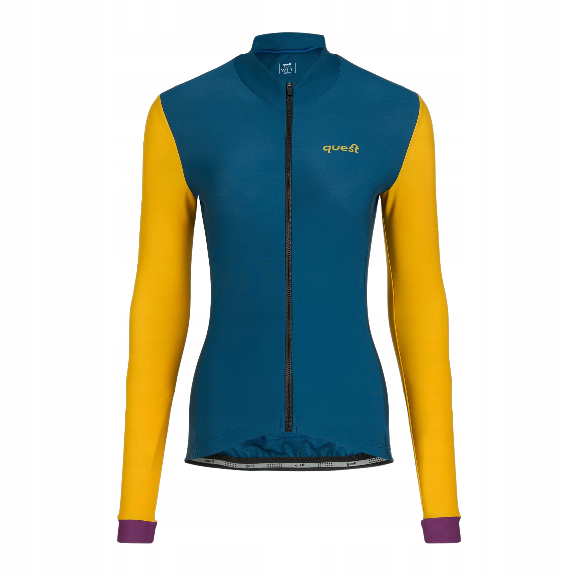 Bluza rowerowa damska Quest Navigator green
