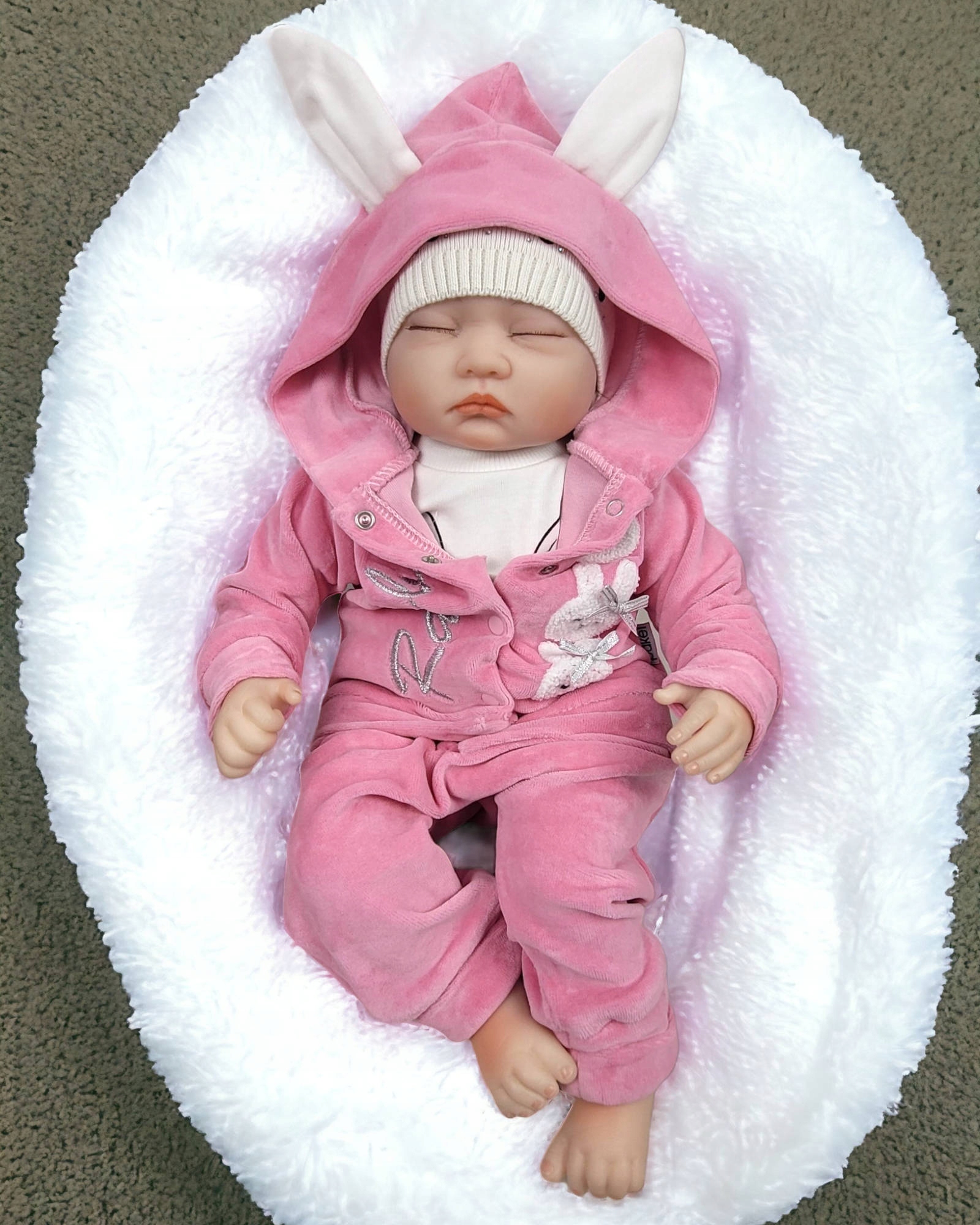 KOMPLET NIEMOWLĘCY DLA DZIEWCZYNKI 3 CZĘŚCIOWY 62 Kod producenta Zestaw ubranek dla dziewczynki