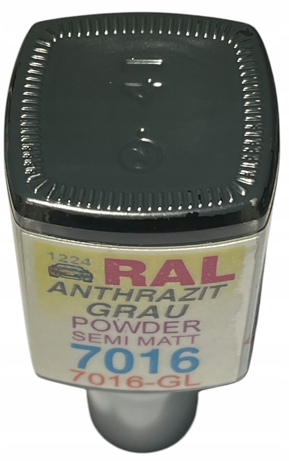 RAL 7016 PÓŁMAT SZARY ANTRACYTOWY LAKIER ZAPRAWKA DO RYS ARA 10 ML