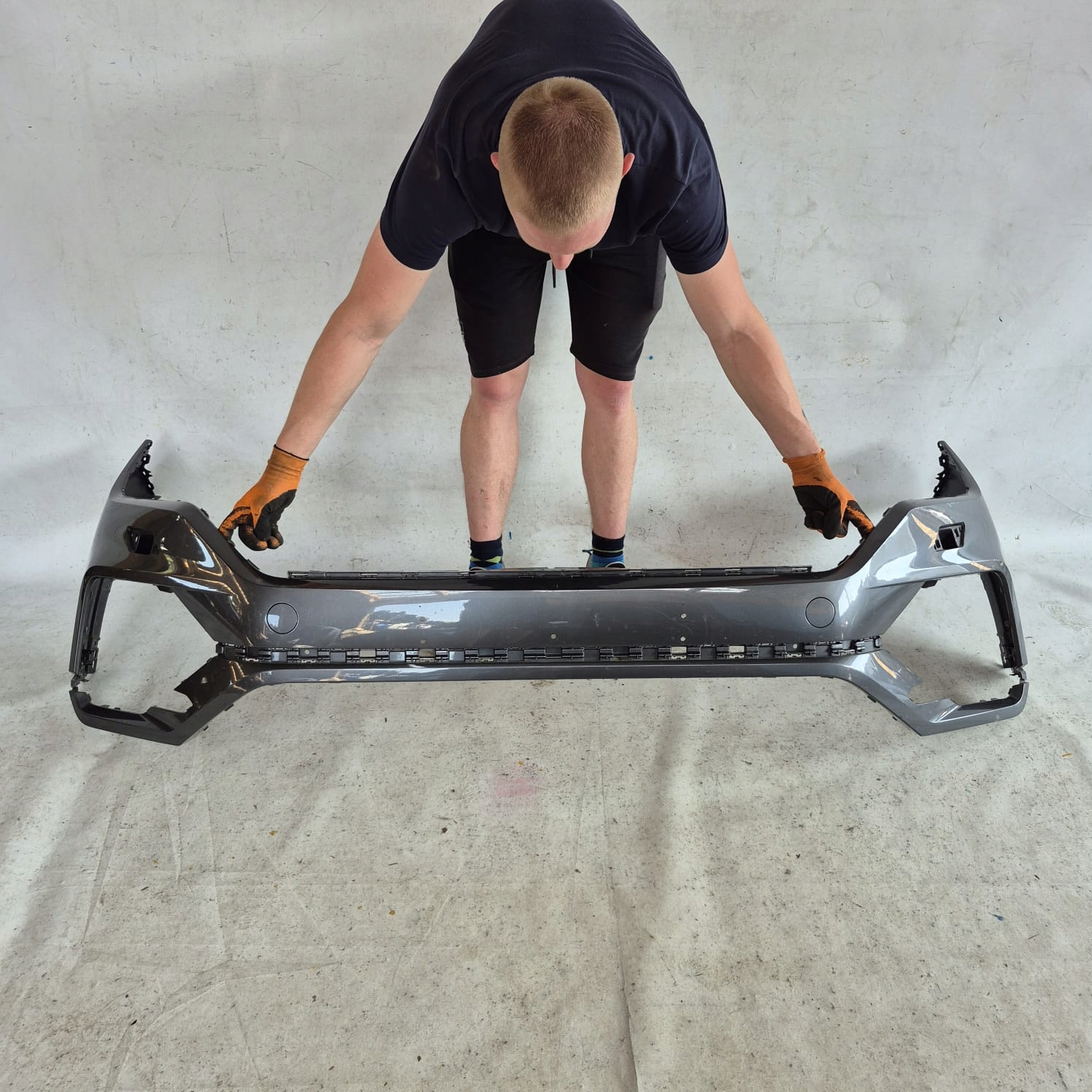VW TOUAREG III 760 18- bumper front front 760807221E