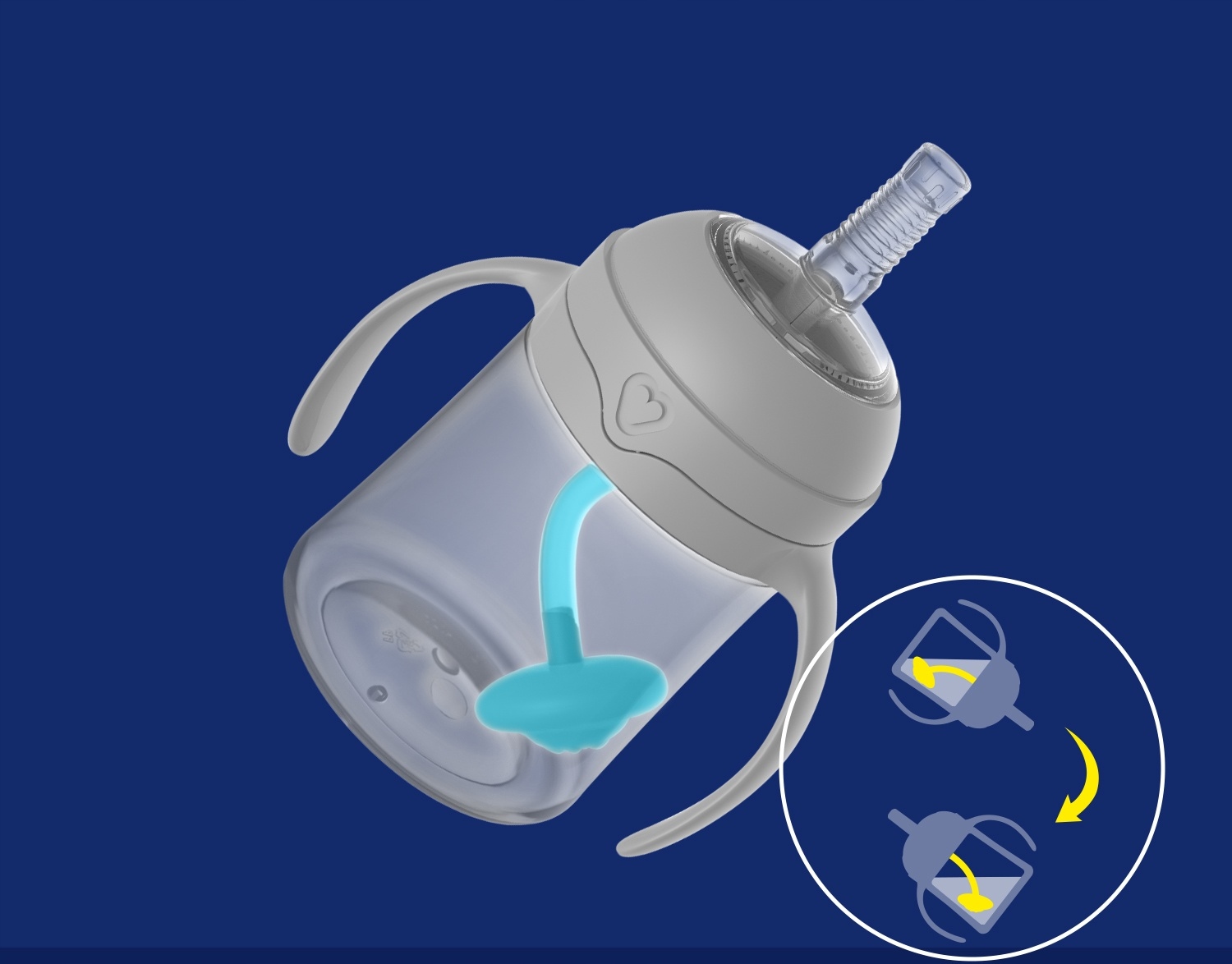 LOVI PIERWSZY KUBEK ZE SŁOMKĄ 150ml Indian Summer Pojemność 0.15 l