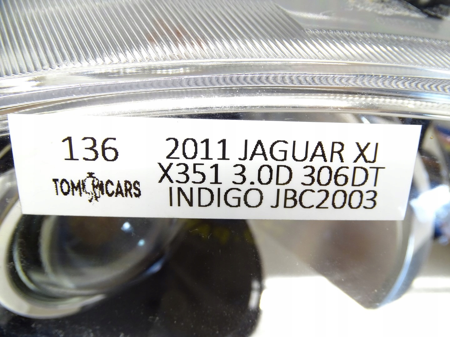 light right right front front XENON JAGUAR XJ X351