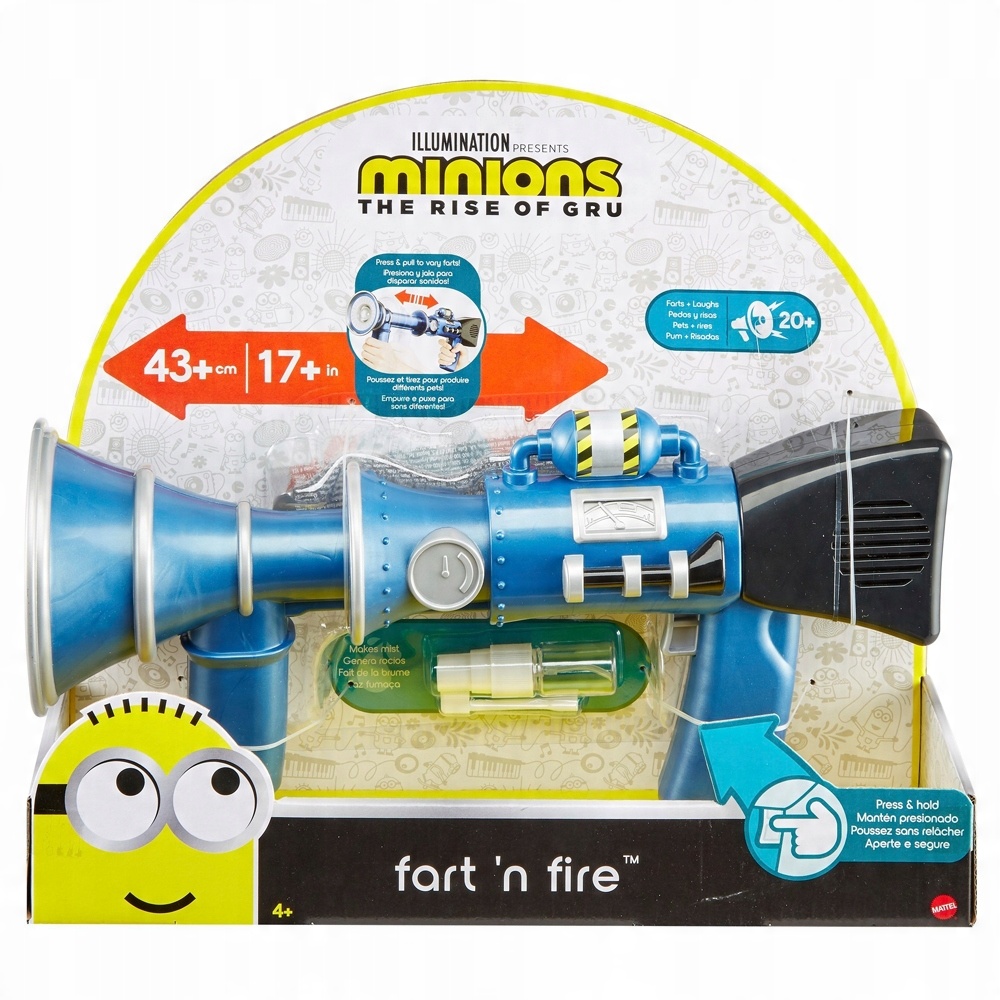 

Minionki Super Pierdzistrzał z dźwiękami GMF93