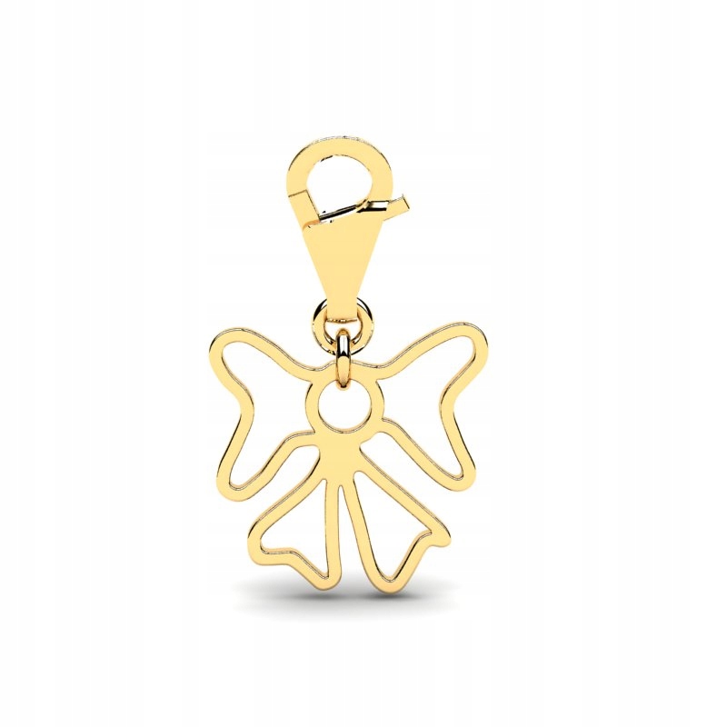 

Charms Złoty Kokardka Zawieszka Do Bransoletki 14K