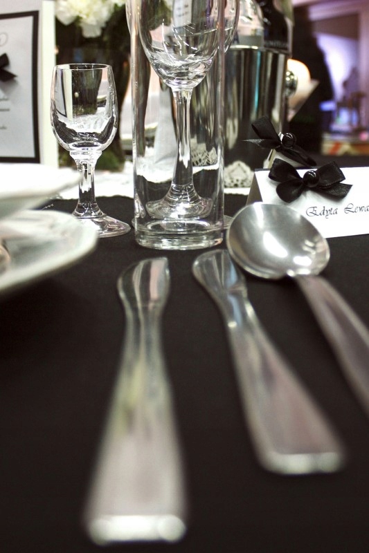 Serwetki Czarne 33x33 Trójwarstwowe 20 sztuk AHA Marka inna