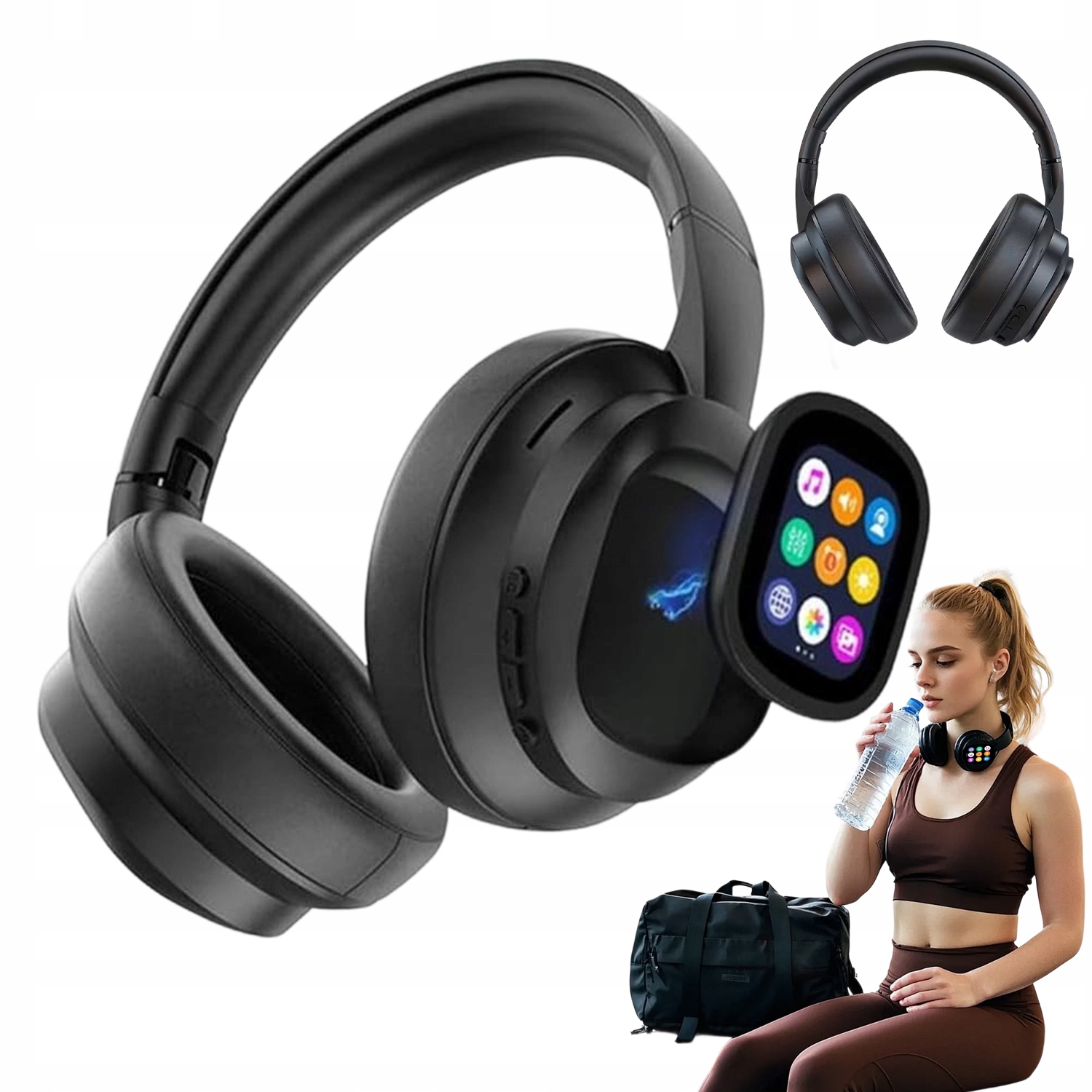 HY-X1 Pro Bezdrátová sluchátka Překladatel 133 jazyků LCD displej 46H