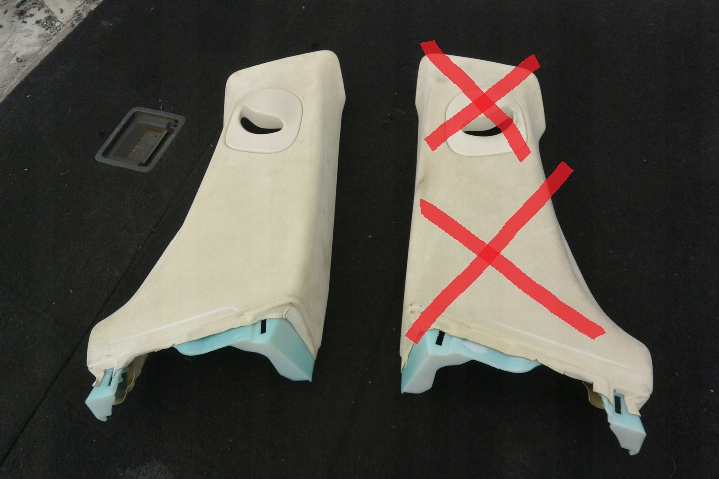 cover SLUPKA central right left TESLA MODEL S