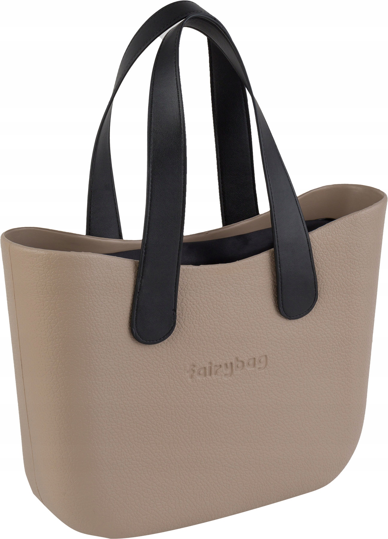 

Torebka Torba Gumowa Jelly Bag O Shopper Rączki