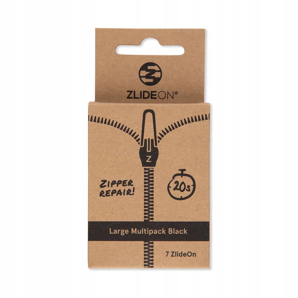 ZlideOn Multipack Opravné Posuvníky Černé 7 ks