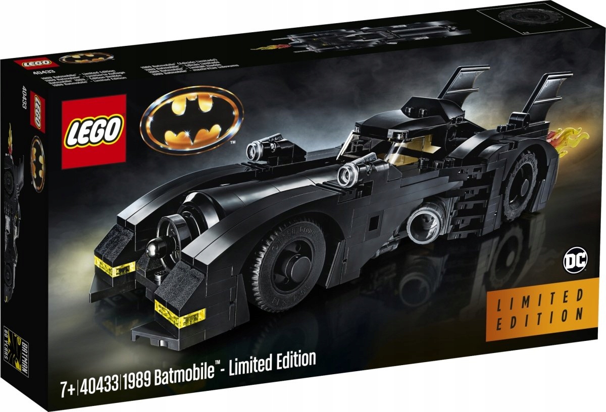 LEGO Batman Movie 40433 LEGO Batman 1989 Batmobile - Limited Edition UNIKAT