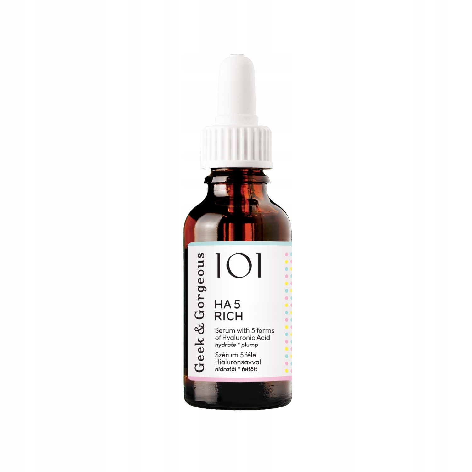 Geek & Gorgeous HA 5 Rich Serum Kw Hialuronowy