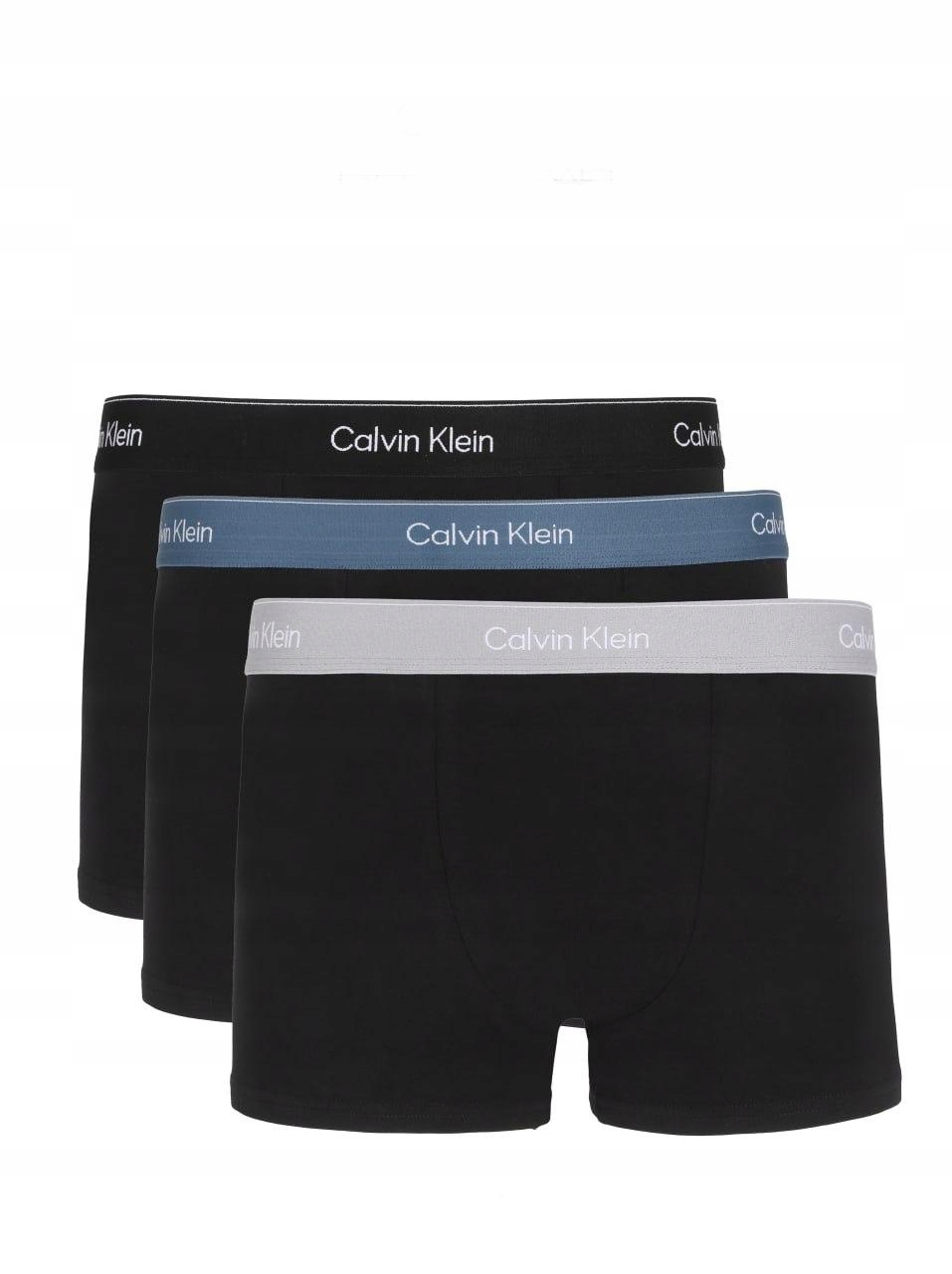 Calvin Klein Icon Spodní Prádlo Boxerky (3 Páry) černá/šedá/obloha r.XL