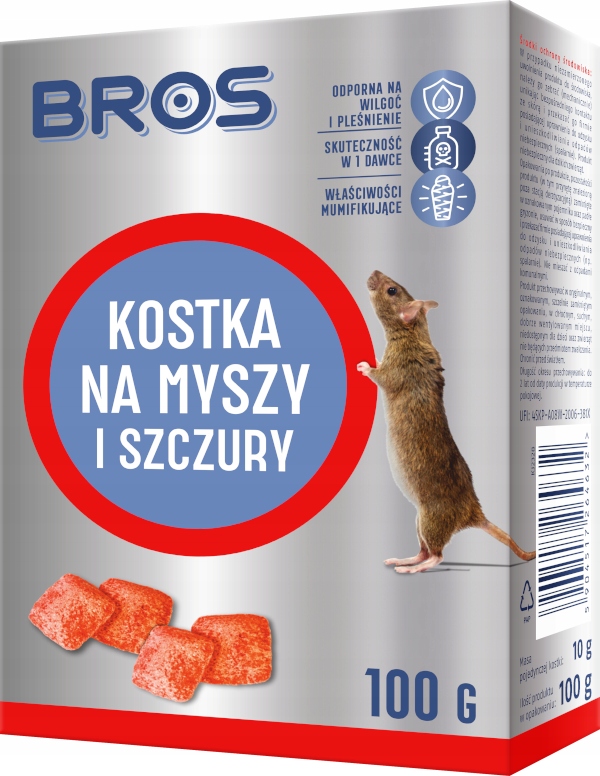 

Kostka na myszy Bros 100g