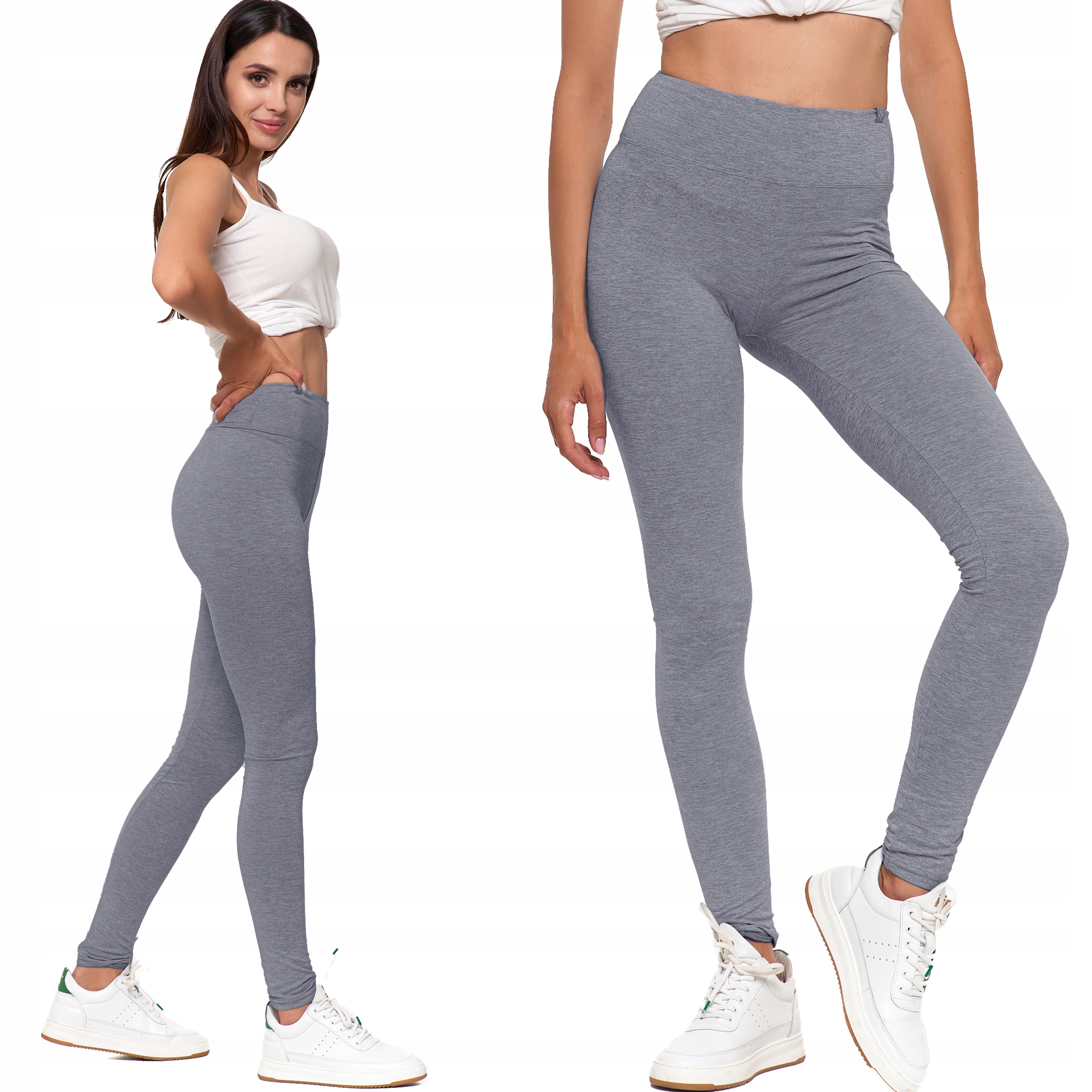Moraj Legginsy Wysoki Stan 1000-018 graphite mel. S/M