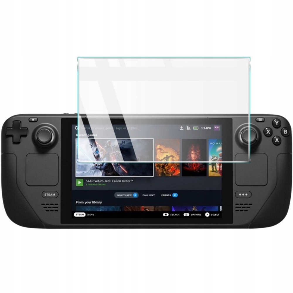 Szkło Hartowane 9H na Ekran IMAK do Steam Deck OLED