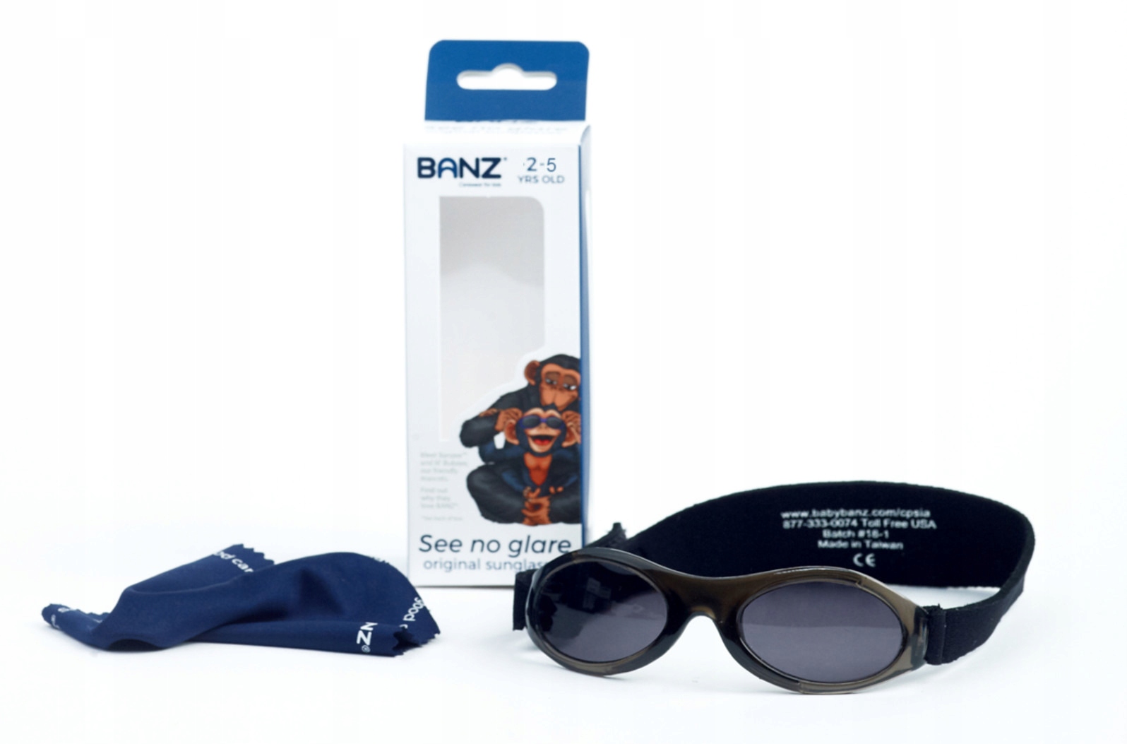

Okulary przeciwsłoneczne dzieci 2-5lat UV400 Banz