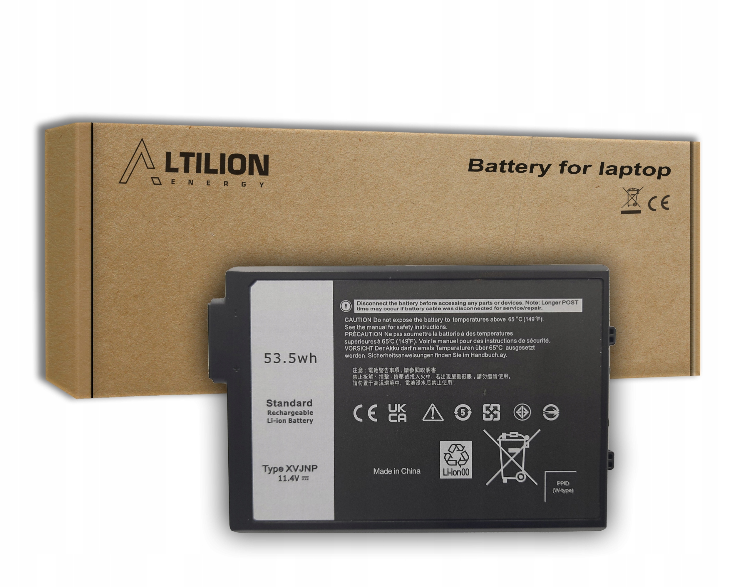 Batéria Altilion Energy Xvjnp kompatibilná s Dellom